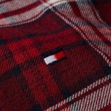 Tommy Hilfiger  - Tommy Hilfiger - TH brushed Tommy tartan shirt | Skjorte Rouge