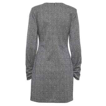 ICHI ( Dame ) - ICHI - IHKATE LUREX MIXTURE DR | KJOLE BLACK