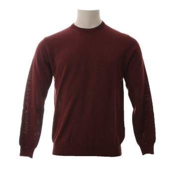 Limited Edition - Limited Edition - Crew wool sweater | Strik Bordeaux
