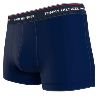 Tommy Hilfiger  - Tommy Hilfiger - TH 3-pack trunk | Tights Blå