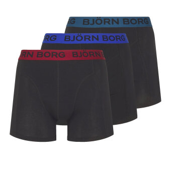 Bjørn Borg - Bjørn Borg - 3 pack tights | MP010 Sort