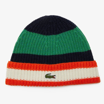 Lacoste - Lacoste - Woll contrast scarf | Halstørklæde Lapland