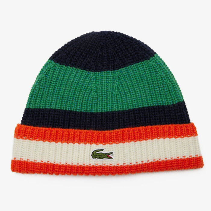 Lacoste - Lacoste - Woll contrast scarf | Halstørklæde Lapland