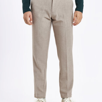 LES DEUX - Les Deux - Como reg. suit pants | Bukser Dark Sand