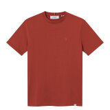 LES DEUX - Les Deux - Nørregaard | T-shirt Rust Red