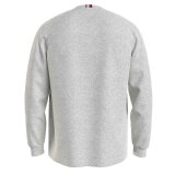 Tommy Hilfiger - Tommy Hilfiger - TH Textured LS tee | T-shirt Light Grey Tommy Hilfiger - Tommy Hilfiger - TH Textured LS tee | T-shirt Light Grey