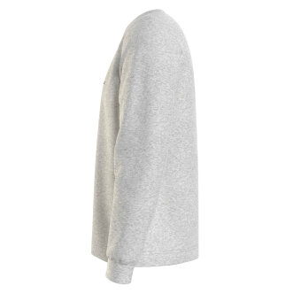 Tommy Hilfiger  - Tommy Hilfiger - TH Textured LS tee | T-shirt Light Grey