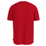 Tommy Hilfiger  - Tommy Hilfiger - TH Monotype chest stripe tee | T-shirt Fierce Red