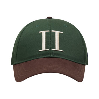 LES DEUX - Les Deux - Baseball cap suede | Kasket Pine Green