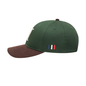 LES DEUX - Les Deux - Baseball cap suede | Kasket Pine Green