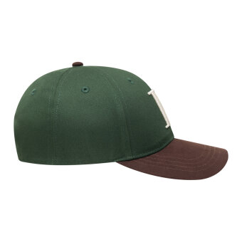 LES DEUX - Les Deux - Baseball cap suede | Kasket Pine Green