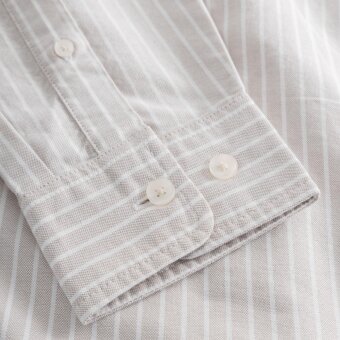 LES DEUX - Les Deux - Kristian oxford shirt | Skjorte Dark Sand