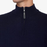 Signal - Signal - Robert half zip sweater | Strik Marineblå