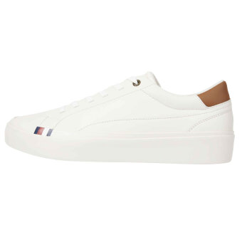 Tommy Hilfiger  - Tommy Hilfiger - Modern Leather Lace | Sneakers Creme