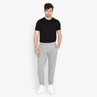 Signal - Signal - Morten sweat pants | Joggingbuks Grå Meleret