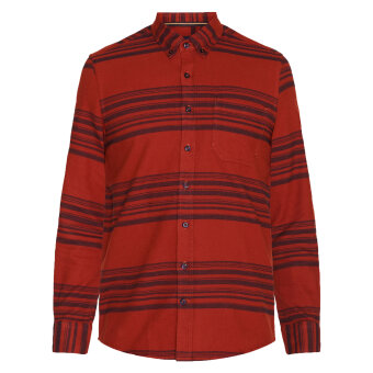 Signal - Signal - Serius stripe flannel | Skjorte Rød Signal - Signal - Serius stripe flannel | Skjorte Rød