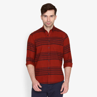 Signal - Signal - Serius stripe flannel | Skjorte Rød Signal - Signal - Serius stripe flannel | Skjorte Rød