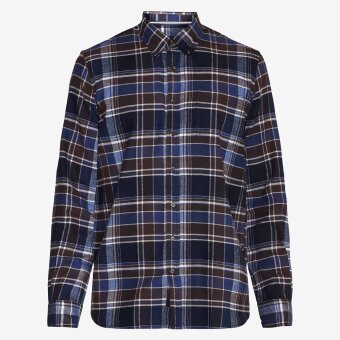 Signal - Signal - Sander flannel shirt | Skjorte Marineblå Tern