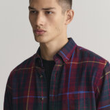Gant - Gant - Plaid flannel check shirt | Skjorte Rød Tern