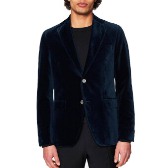 Oscar Jacobson - Oscar Jacobson - Fogerty | Blazer Blå Velour Oscar Jacobson - Oscar Jacobson - Fogerty | Blazer Blå Velour