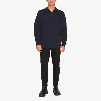 Signal - Signal - Shaun 1/2 zip | Strik Marineblå