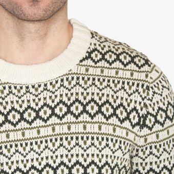 Signal - Signal - Kirk jaquard sweater | Strik desert Sand
