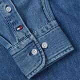 Tommy Hilfiger  - Tommy Hilfiger - Button Collar denim shirt | Skjorte Medium Indigo Blå