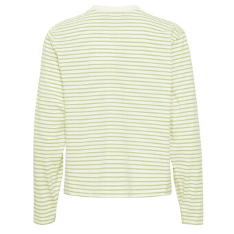 ICHI ( Dame ) - ICHI - IHMIRA LS2 | T-SHIRT GREEN TEA