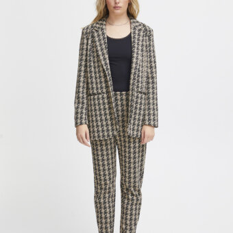 ICHI ( Dame ) - ICHI - IHKATE | BUKSER HOUNDSTOOTH DOESKIN