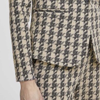 ICHI ( Dame ) - ICHI - IHKATE HOUNDSTOOTH BL | BLAZER DOESKIN