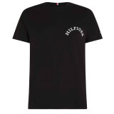 Tommy Hilfiger  - Tommy Hilfiger - Monotype back print tee | T-shirt Sort