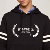 Tommy Hilfiger  - Tommy Hilfiger - Laurel monotype hoodie | Hættetrøje Sort