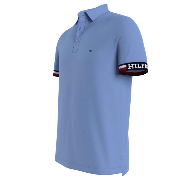 Tommy Hilfiger  - Tommy Hilfiger - Monotype flag cuff | Polo T-shirt