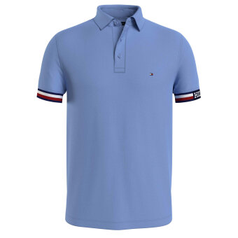 Tommy Hilfiger  - Tommy Hilfiger - Monotype flag cuff | Polo T-shirt