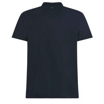 Tommy Hilfiger  - Tommy Hilfiger - TH Monotype Regular | Polo T-shirt Marineblå