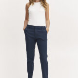 Pulz Jeans ( Dame )  - PULZ - PZBINDY HW PANT | BUKSER DARK SAPPHIRE