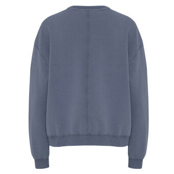Pulz Jeans ( Dame )  - PULZ - PZMALLIE LS | SWEATSHIRT VINTAGE INDIGO