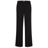 Pulz Jeans ( Dame )  - PULZ - PZBINDY HW PANT WIDE | BUKSER BLACK