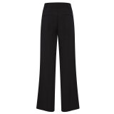 Pulz Jeans ( Dame )  - PULZ - PZBINDY HW PANT WIDE | BUKSER BLACK