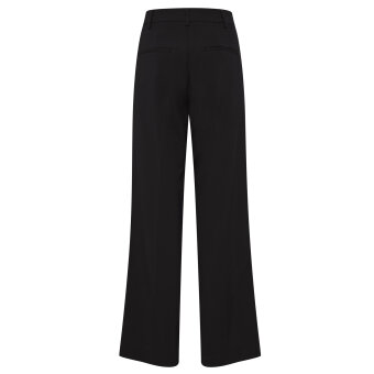 Pulz Jeans ( Dame )  - PULZ - PZBINDY HW PANT WIDE | BUKSER BLACK