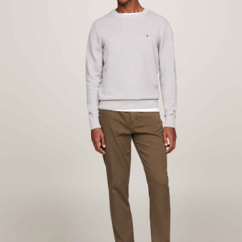 Tommy Hilfiger  - Tommy Hilfiger - TH Denton structure | Twill Buks Army Grøn
