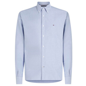 Tommy Hilfiger  - Tommy Hilfiger - TH Oxford dobby shirt | Skjorte Blå