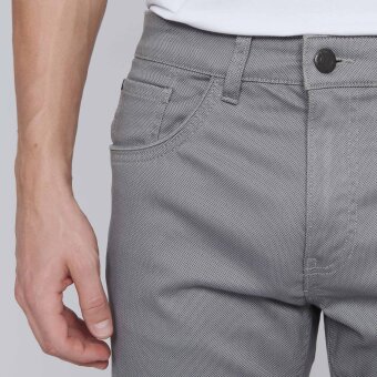 Matinique - Matinique - Pete twill pants Structure | Bukser Grå