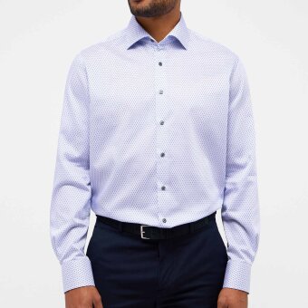 Eterna - Eterna - 4163 12 X18K | Modern Fit Skjorte Lyseblå