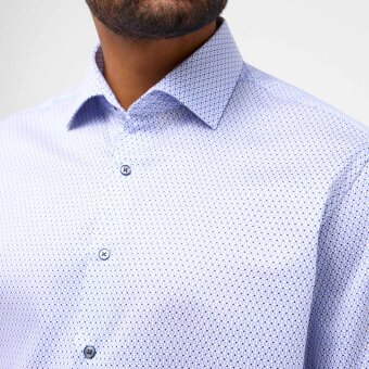 Eterna - Eterna - 4163 12 X18K | Modern Fit Skjorte Lyseblå