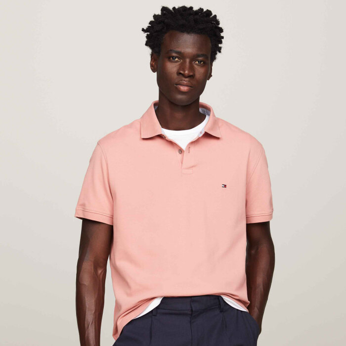 Tommy Hilfiger  - Tommy Hilfiger - 1985 regular | Polo T-shirt Pudder