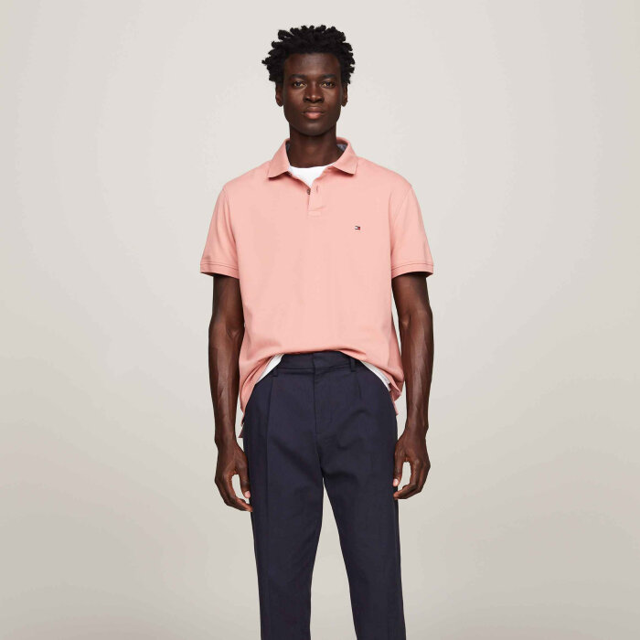 Tommy Hilfiger  - Tommy Hilfiger - 1985 regular | Polo T-shirt Pudder