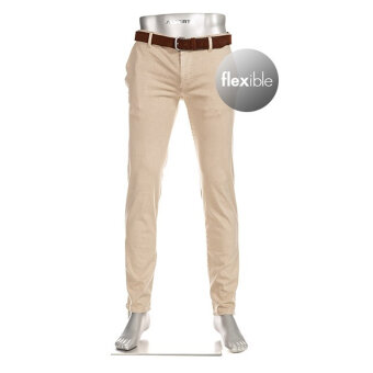 Alberto - Alberto - T400 Rob coloured denim | Chino 1582 510 Beige