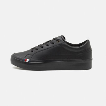 Tommy Hilfiger  - Tommy Hilfiger - Modern Leather Lace | Sneakers Sort