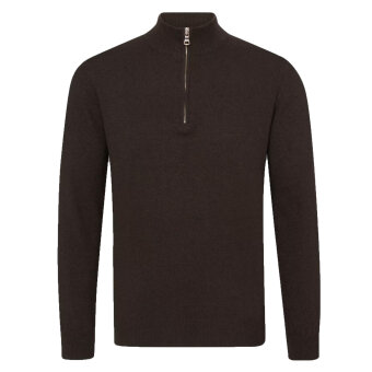 Oscar Jacobson - Oscar Jacobson - Patton halfzip sweater | Strik Grøn